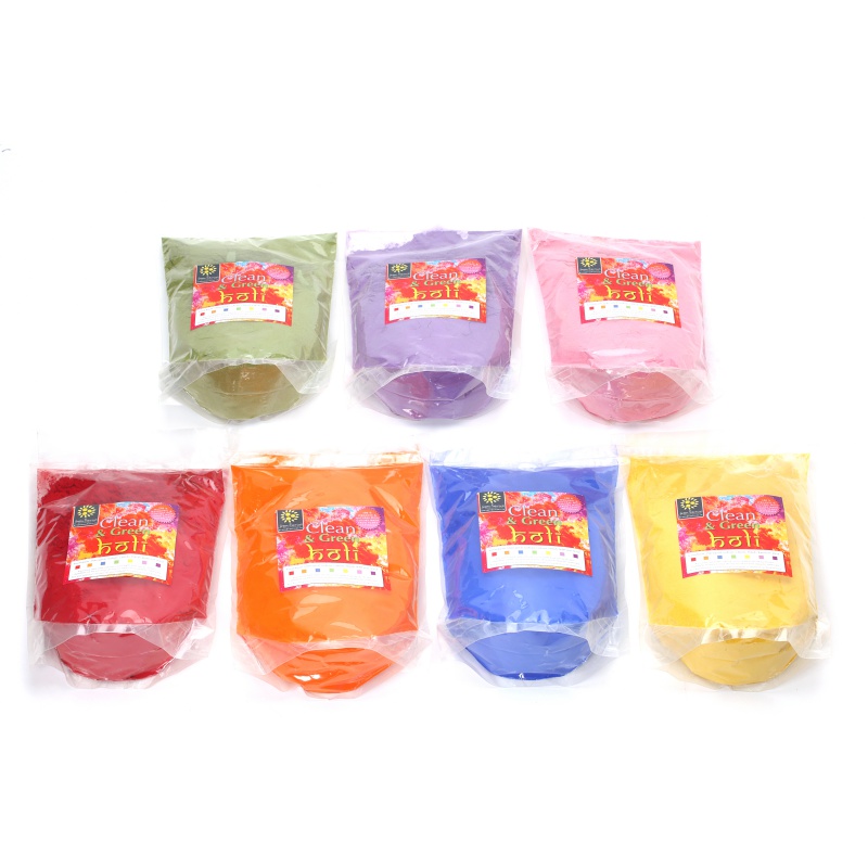 Multipack Organic Holi Colour (1Kg x 7 Colours)