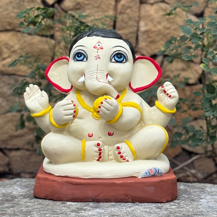 12'' Ladoo Baal Ganesh No 16  NM